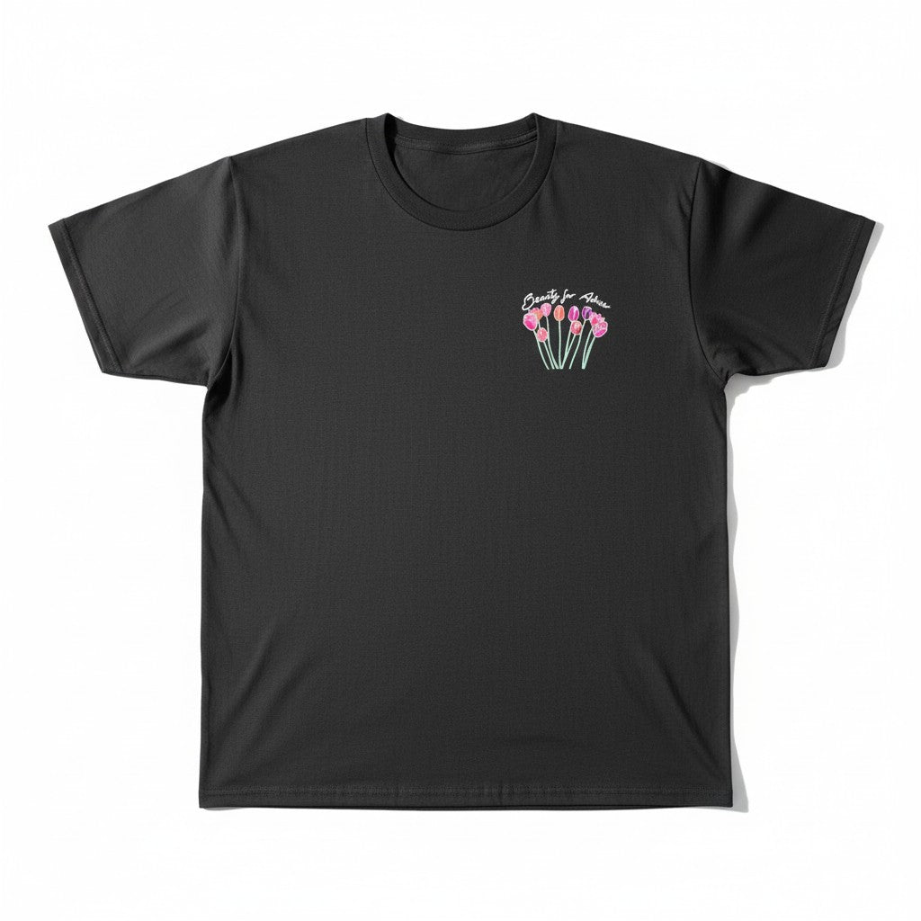 Beauty for Ashes Pocket Black Tee