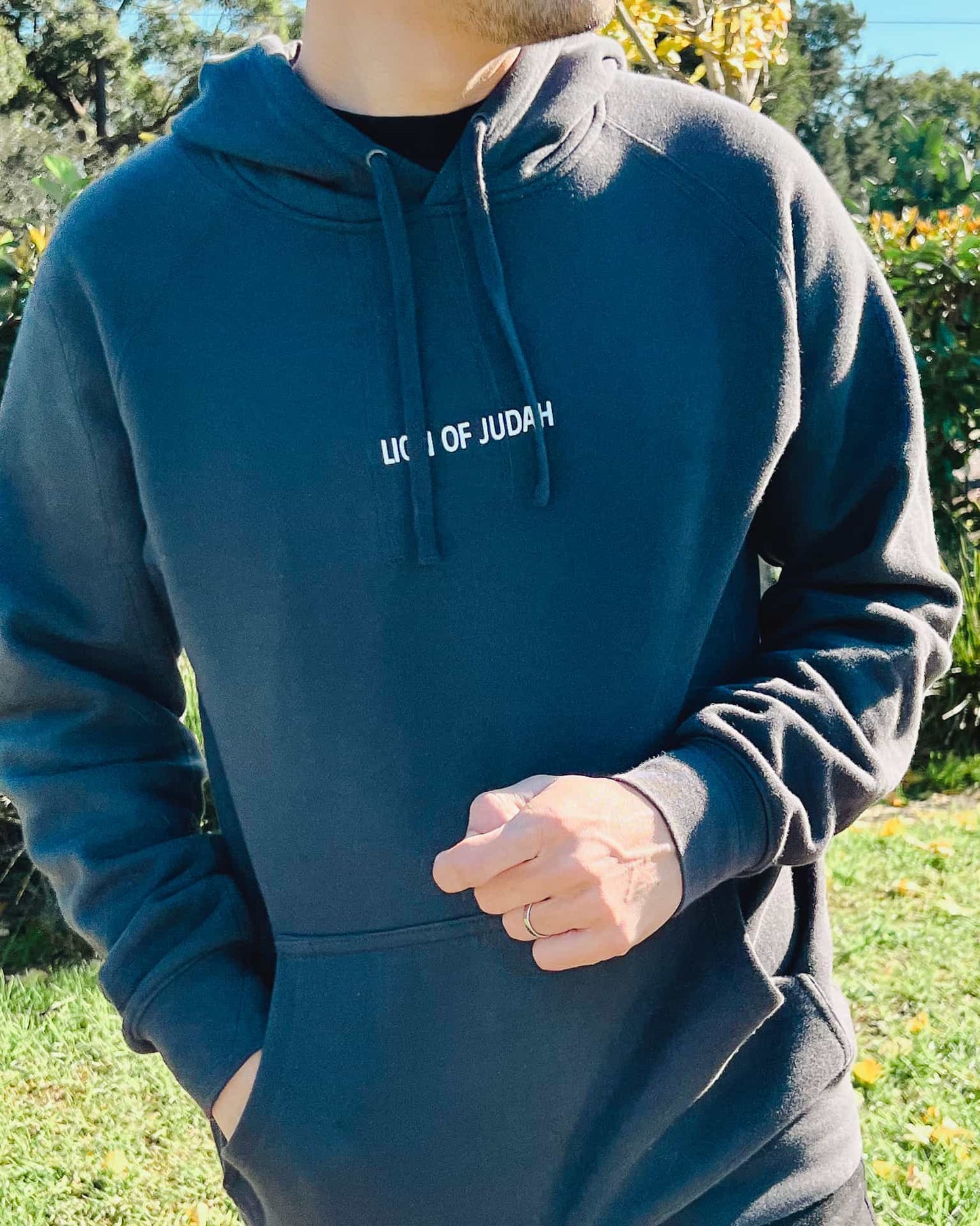 Lion of Judah Hoodie - Charcoal