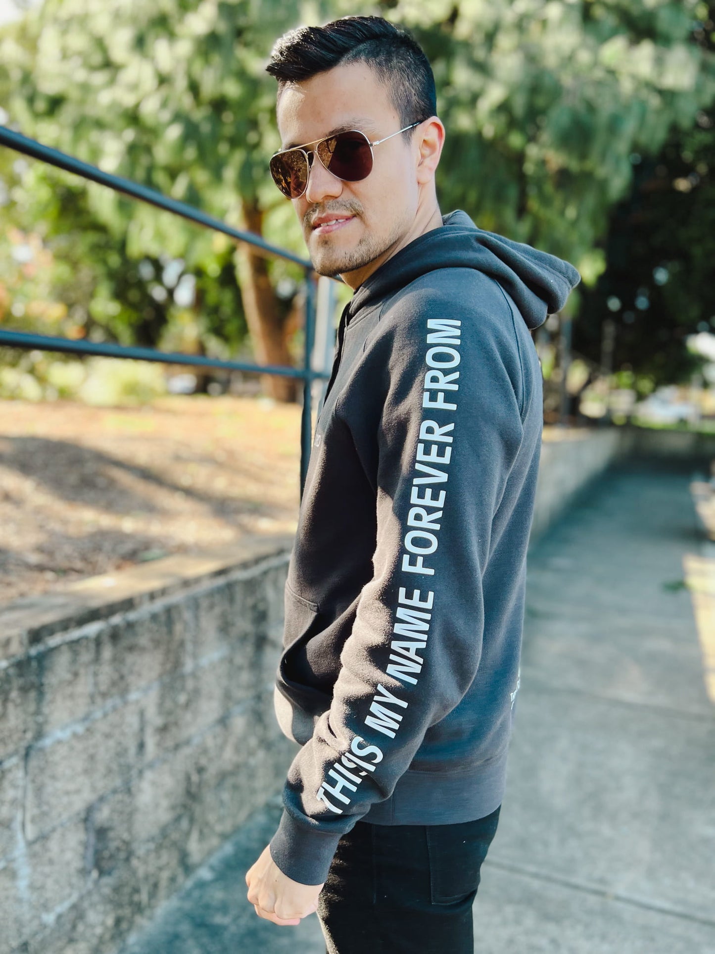 YAHWEH Hoodie - Charcoal