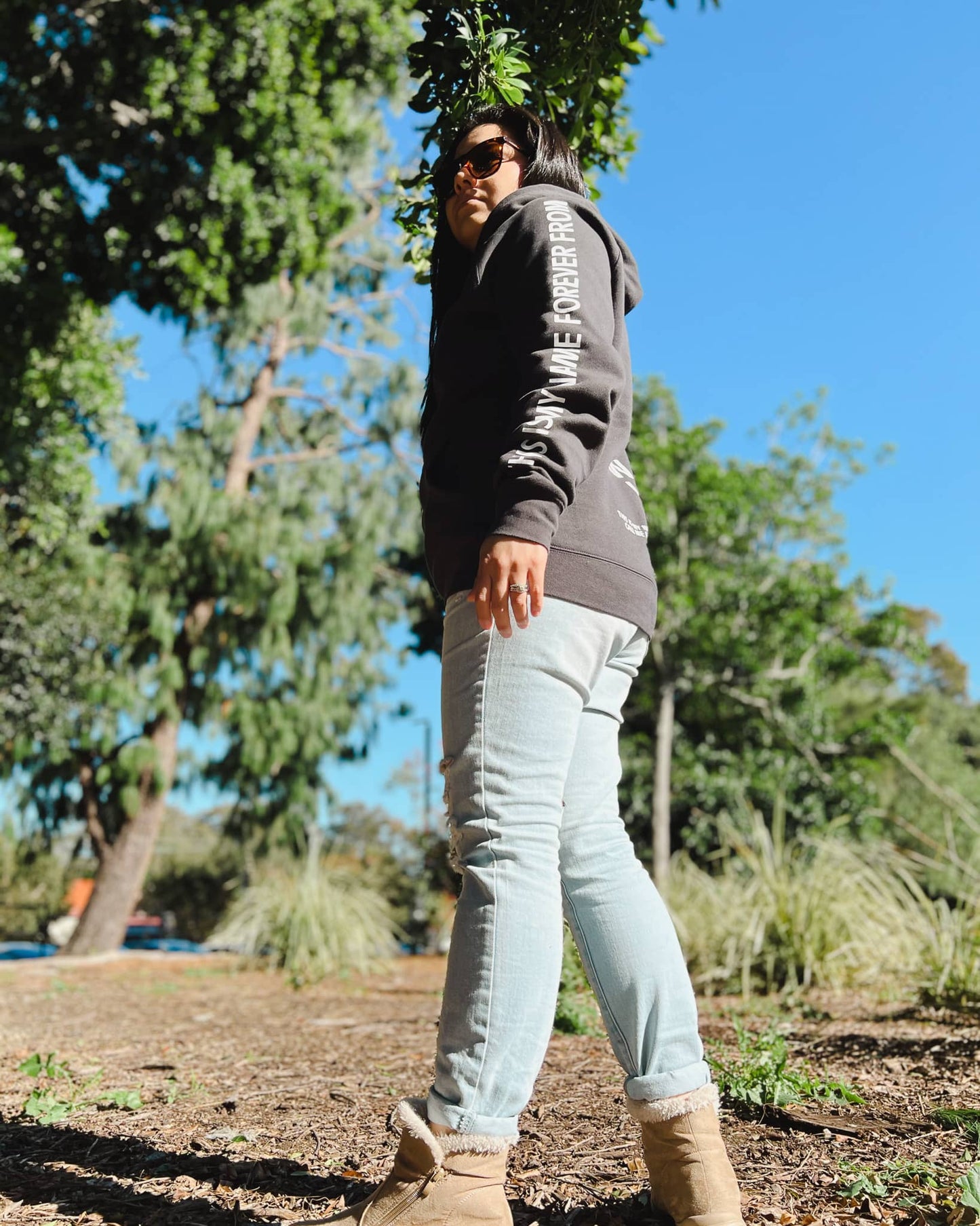 YAHWEH Hoodie - Charcoal