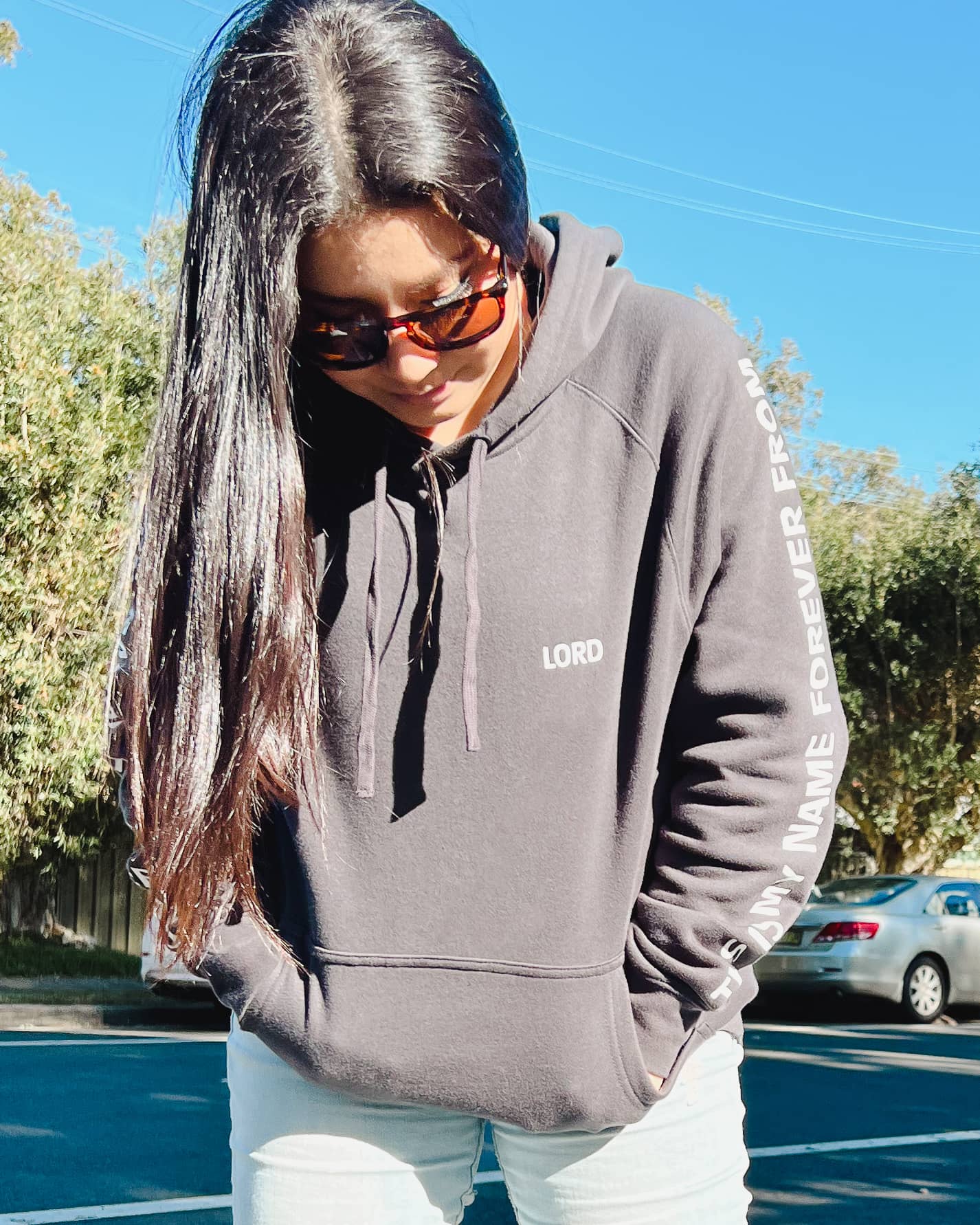 YAHWEH Hoodie - Charcoal