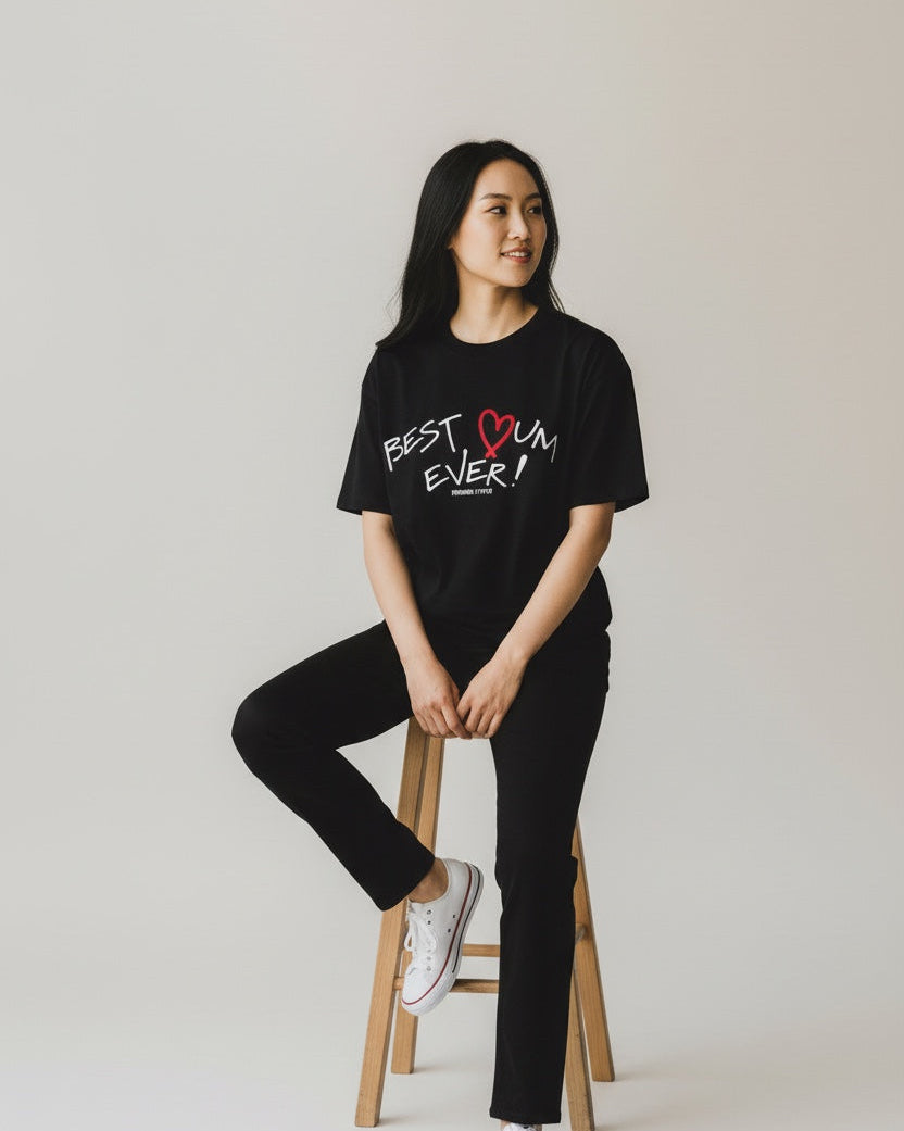 Best Mum Ever Prov 31  Black Tee