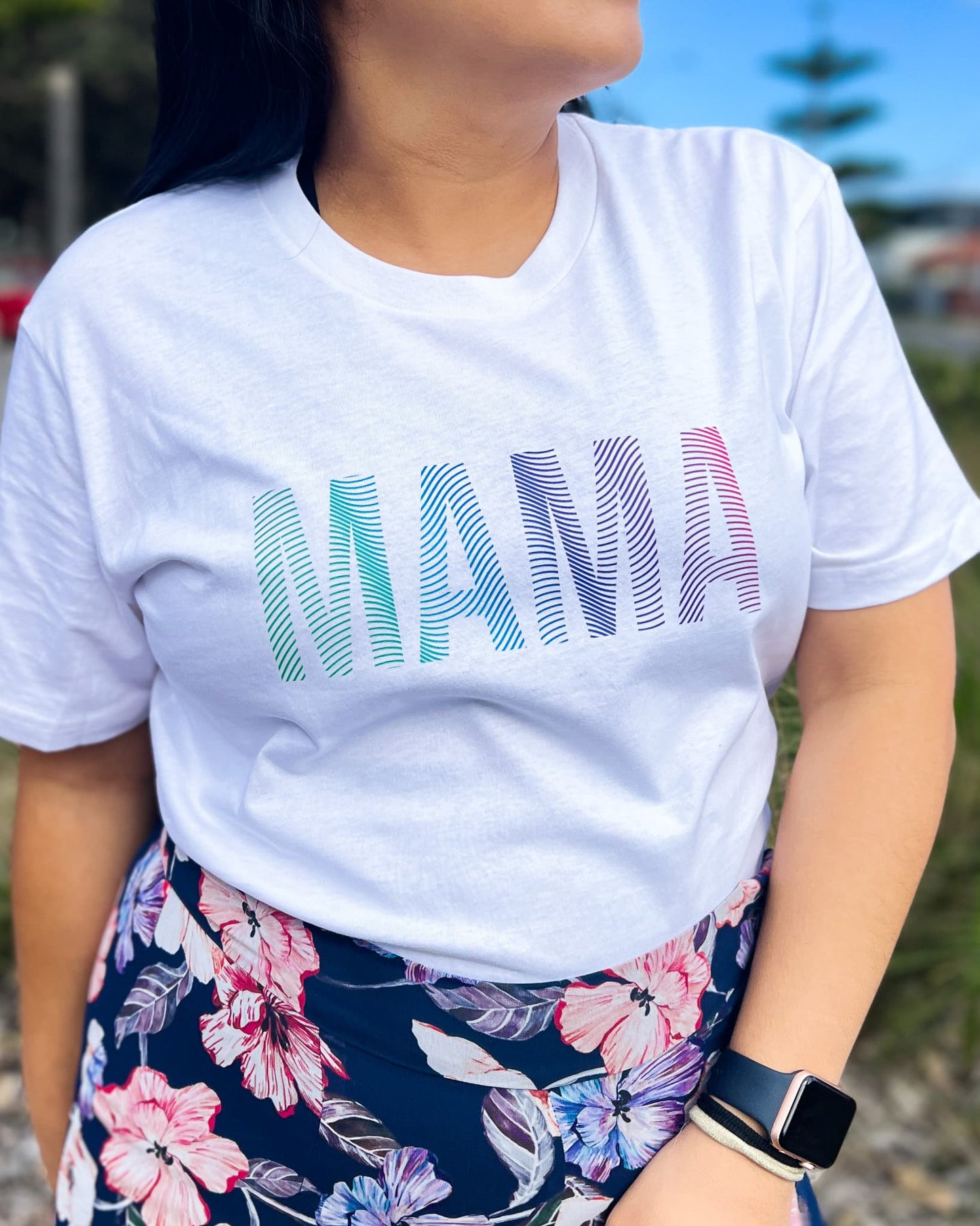 Christian white mama t-shirt for mothers day gift