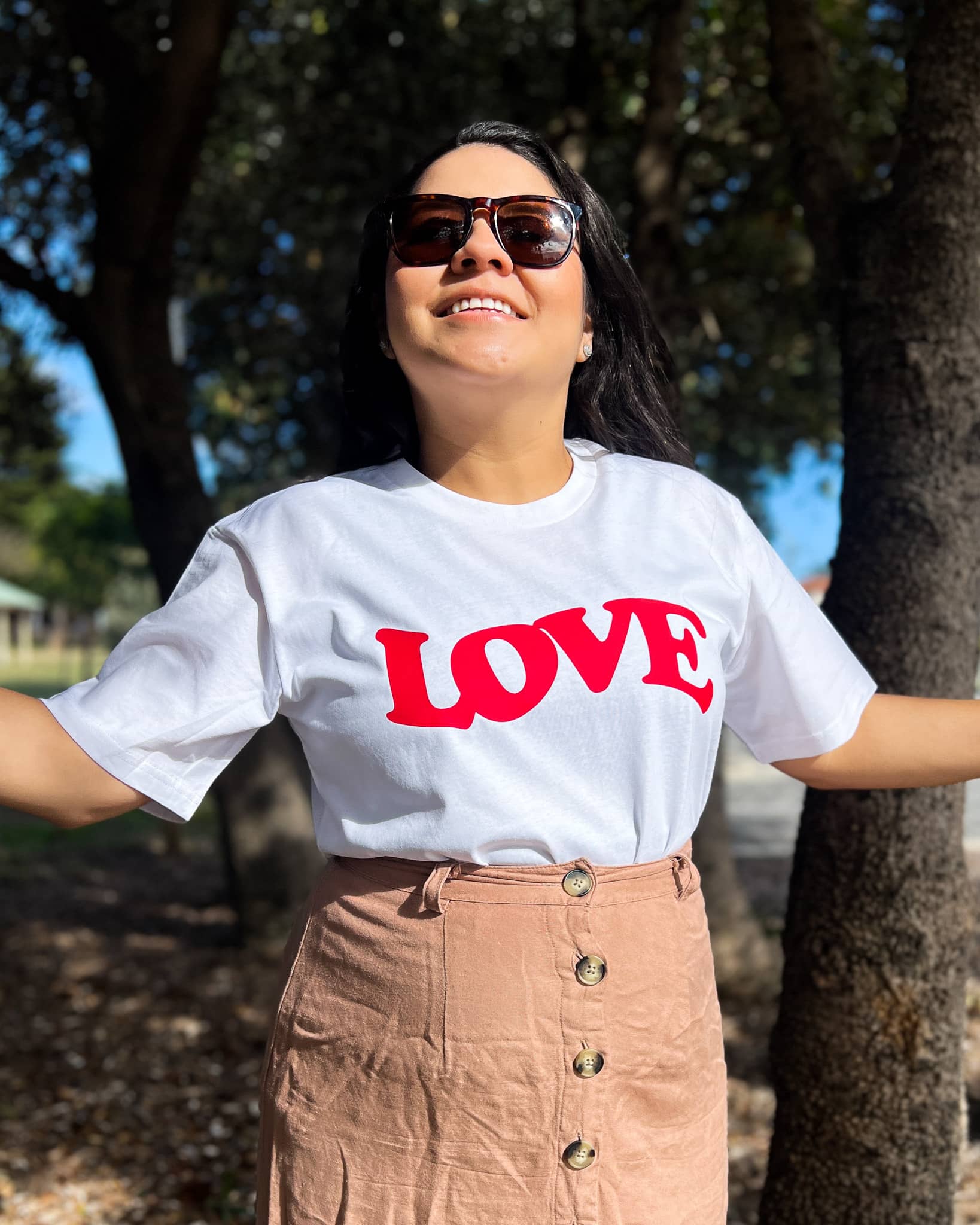 Christian white t-shirt, God is love for mother's day_ Unisex white t-shirt God is Good_Christian clothing australia