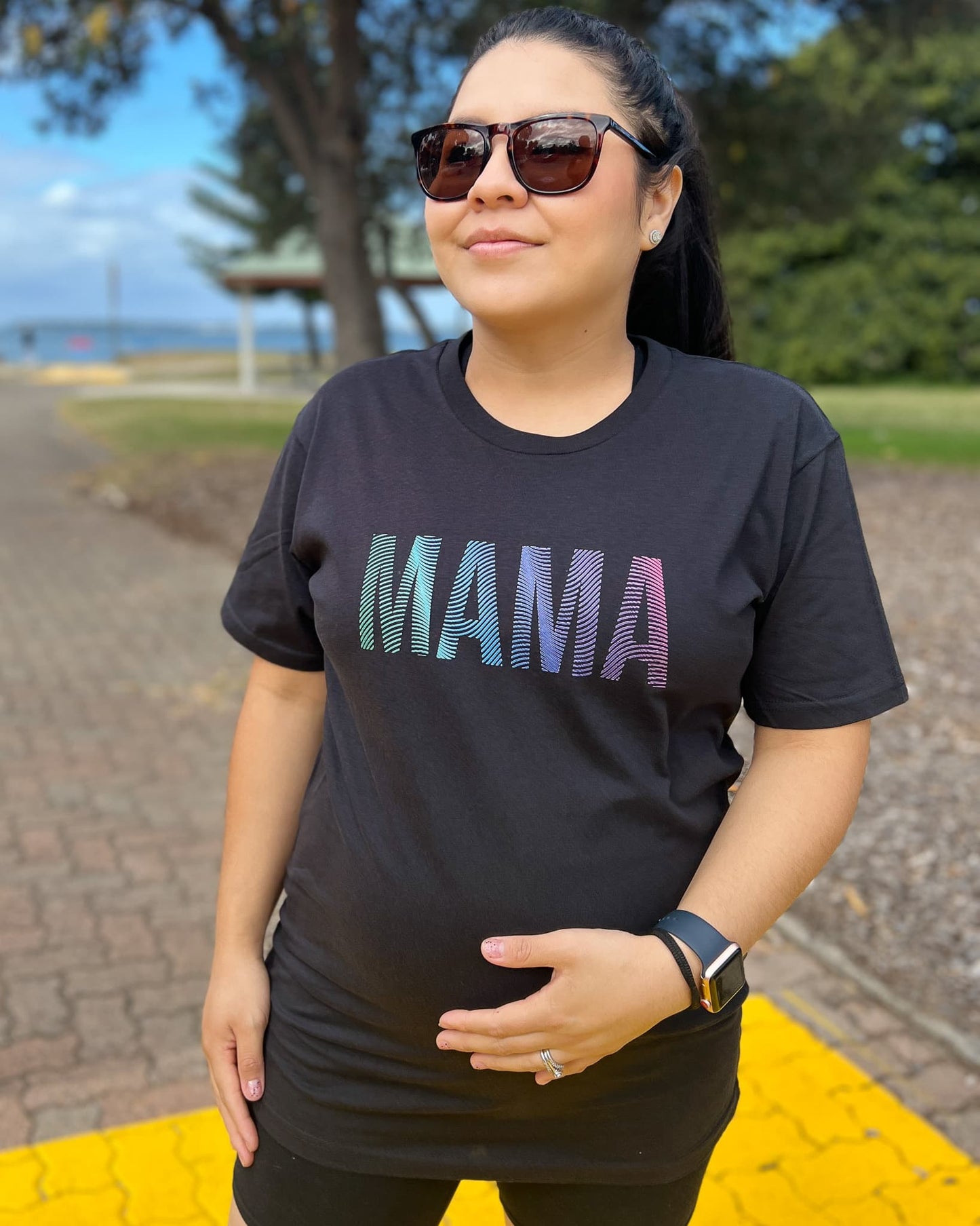 Christian black mama t-shirt for mothers day gift