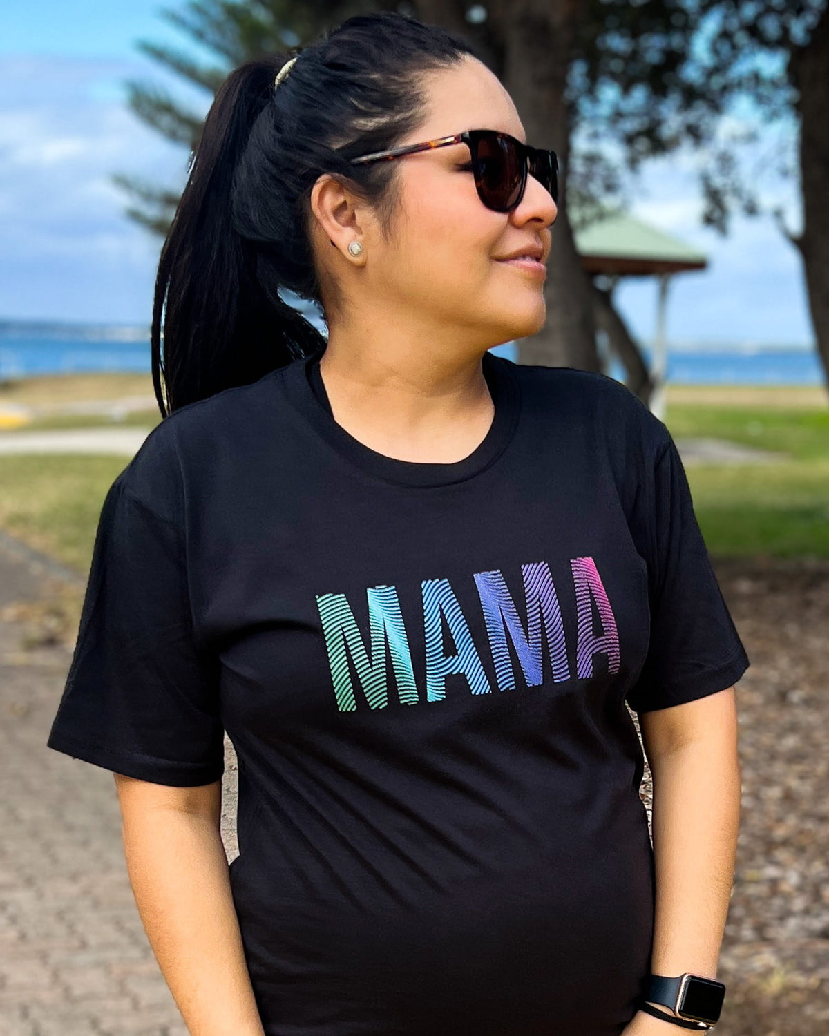 Christian black mama t-shirt for mothers day gift