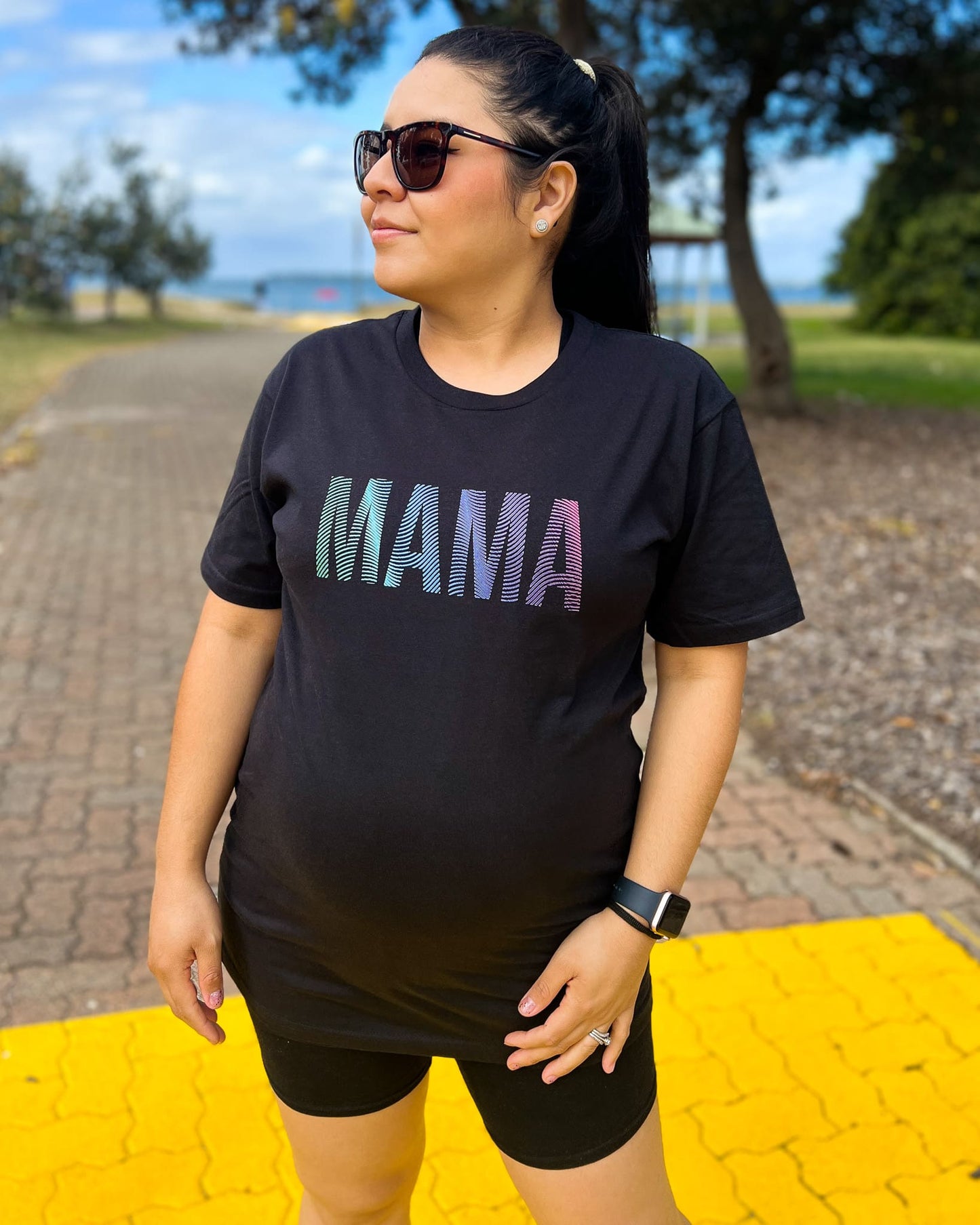 Christian black mama t-shirt for mothers day gift