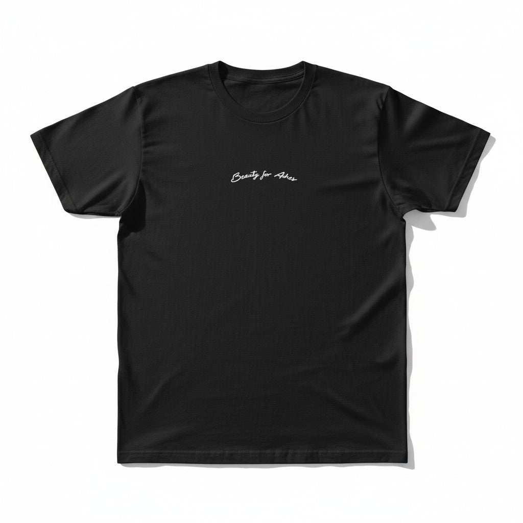 Beauty for Ashes 2.0 Black Tee