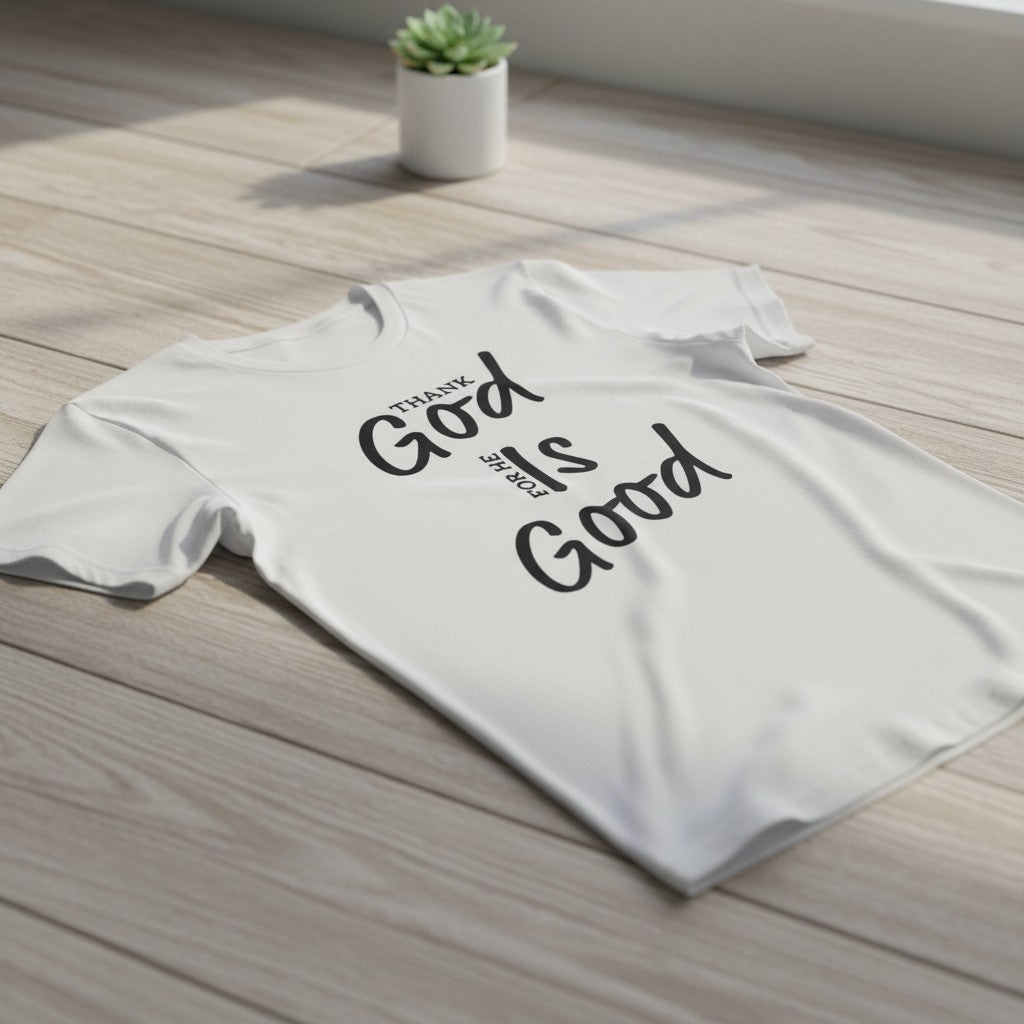 God is Good White Tee