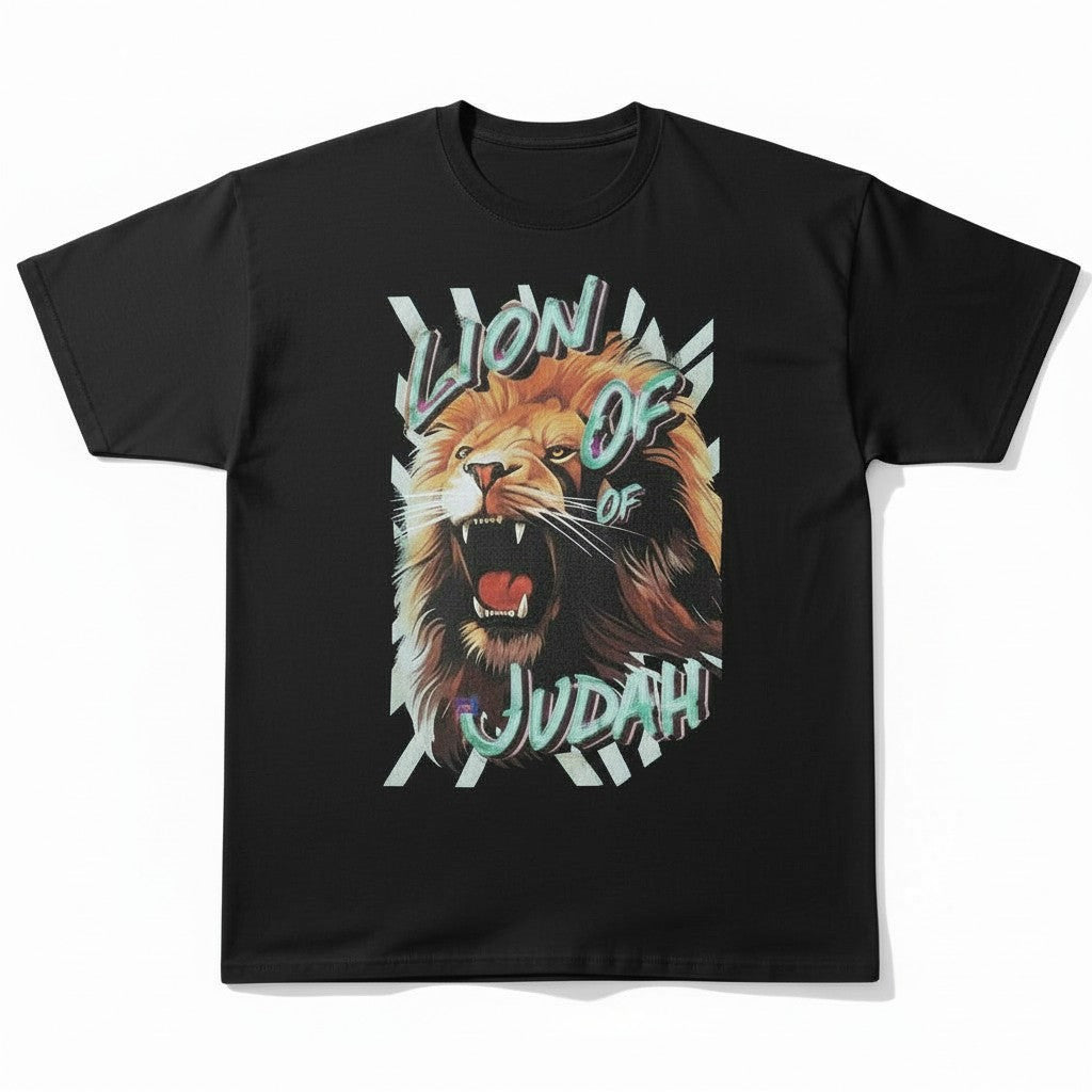 Lion of Judah Black Tee