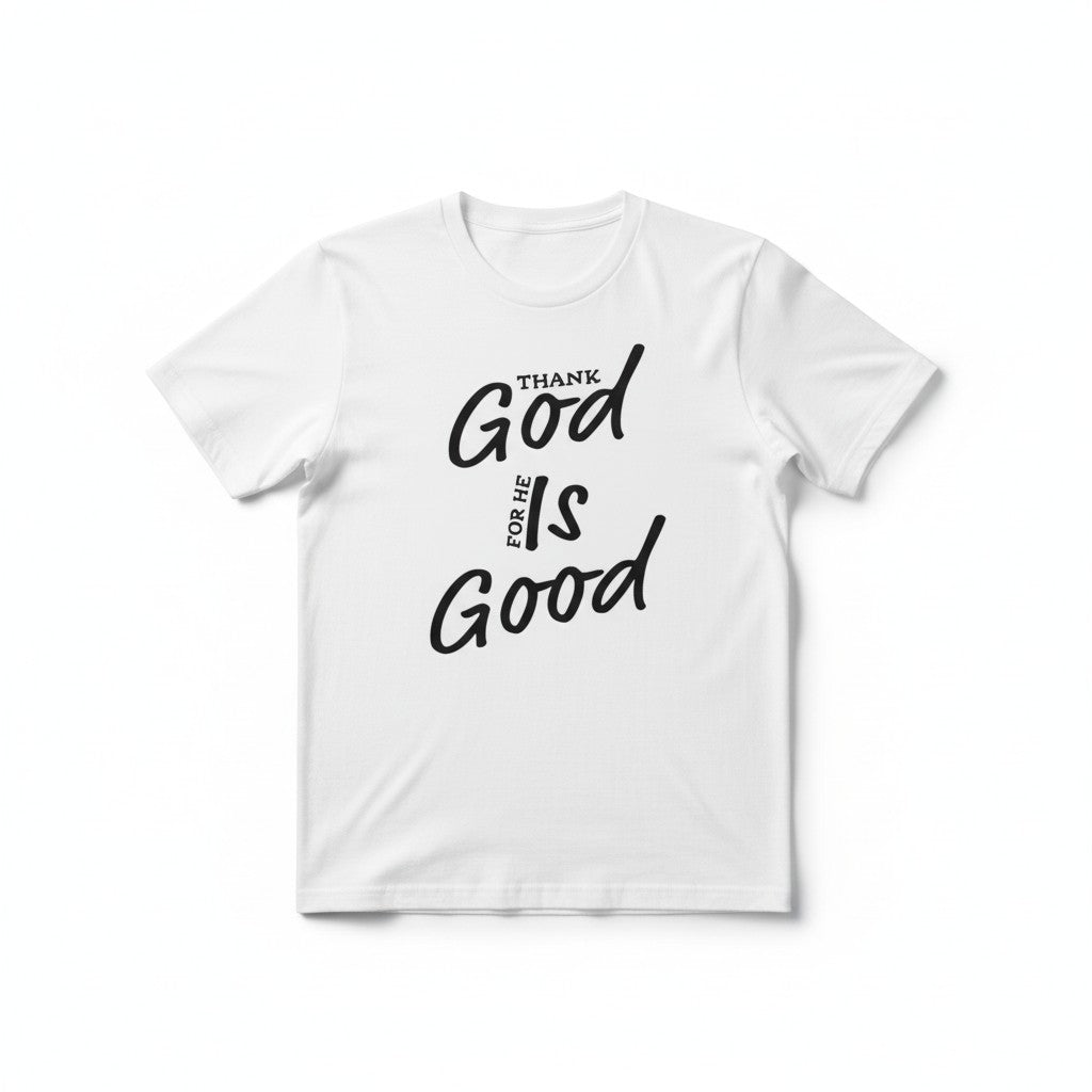 God is Good White Tee