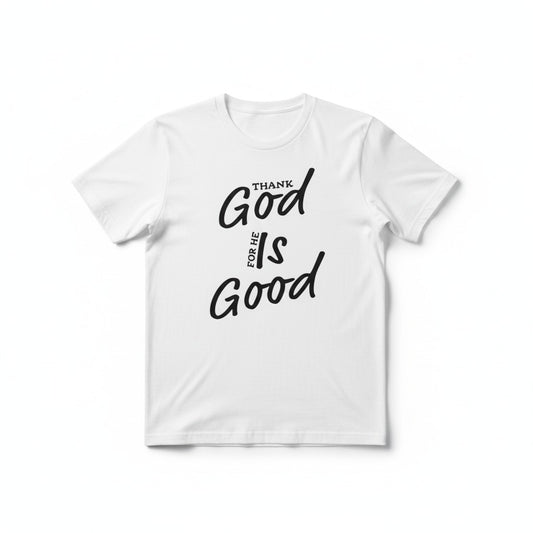God is Good White Tee