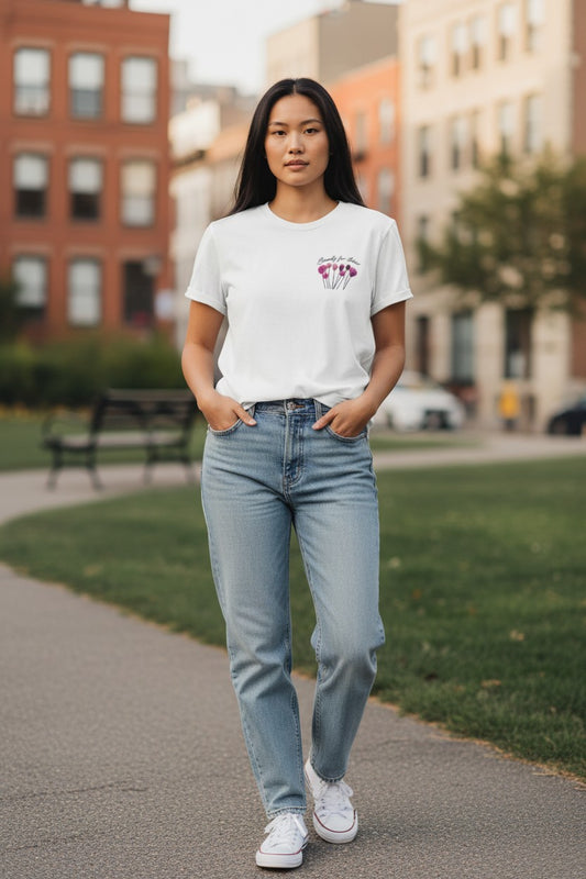 Beauty for Ashes Pocket White Tee