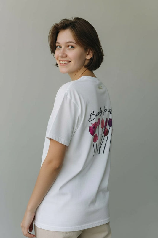 Beauty for Ashes 2.0 White Tee