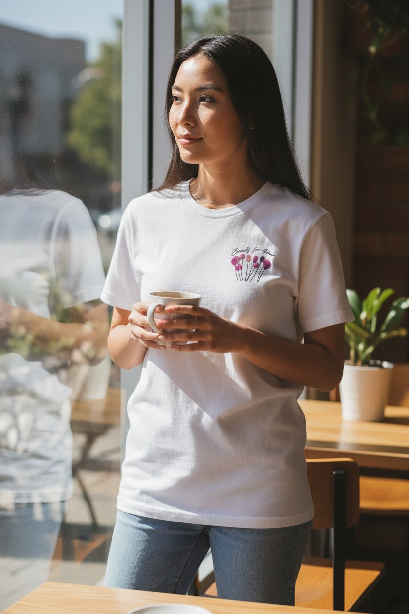 Beauty for Ashes Pocket White Tee