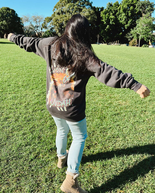 Lion of Judah Hoodie - Charcoal