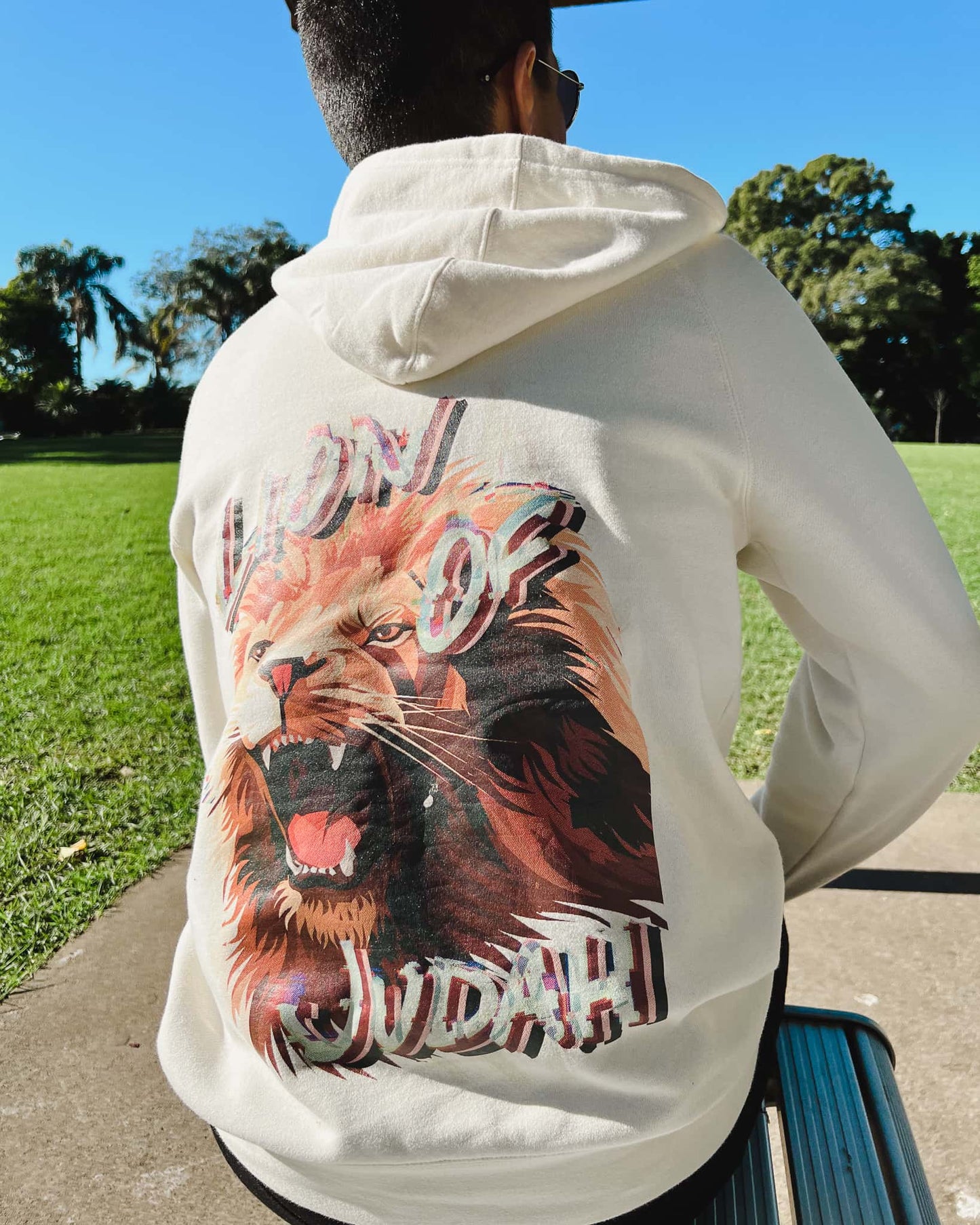 Lion of Judah Hoodie - Beige