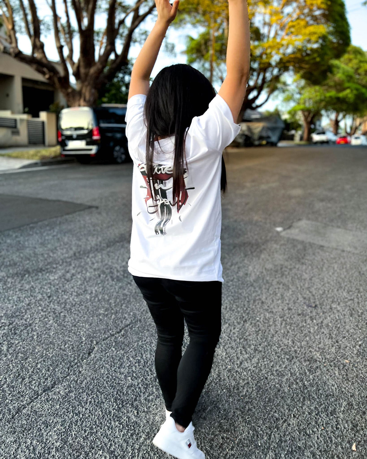 Alive in you cross of Jesus white t-shirt _christian clothing in australia