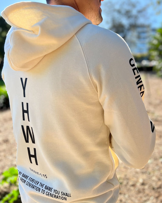 YAHWEH Hoodie - Beige