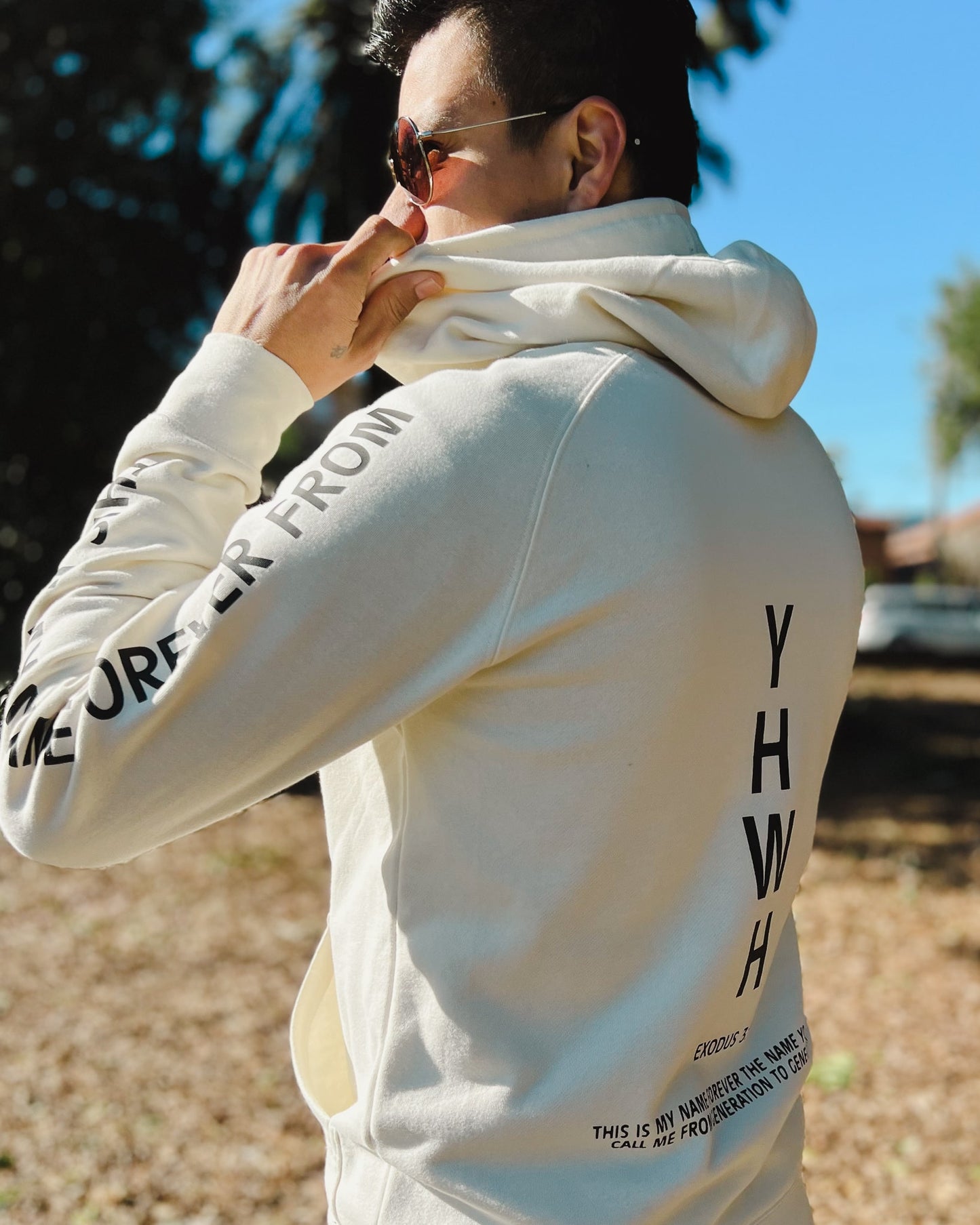 YAHWEH Hoodie - Beige