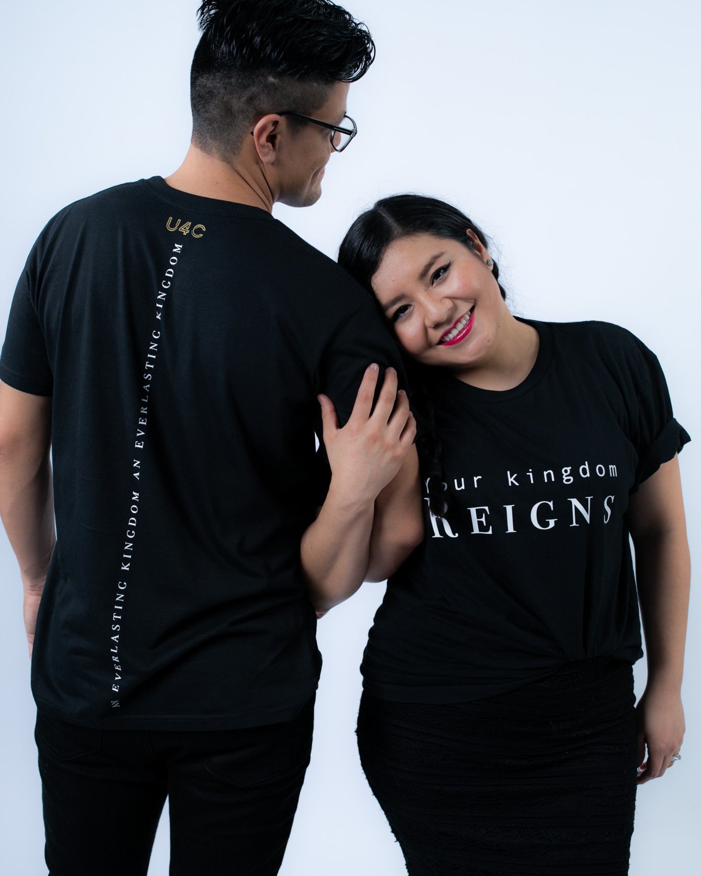 Your Kingdom Reigns Black Tee