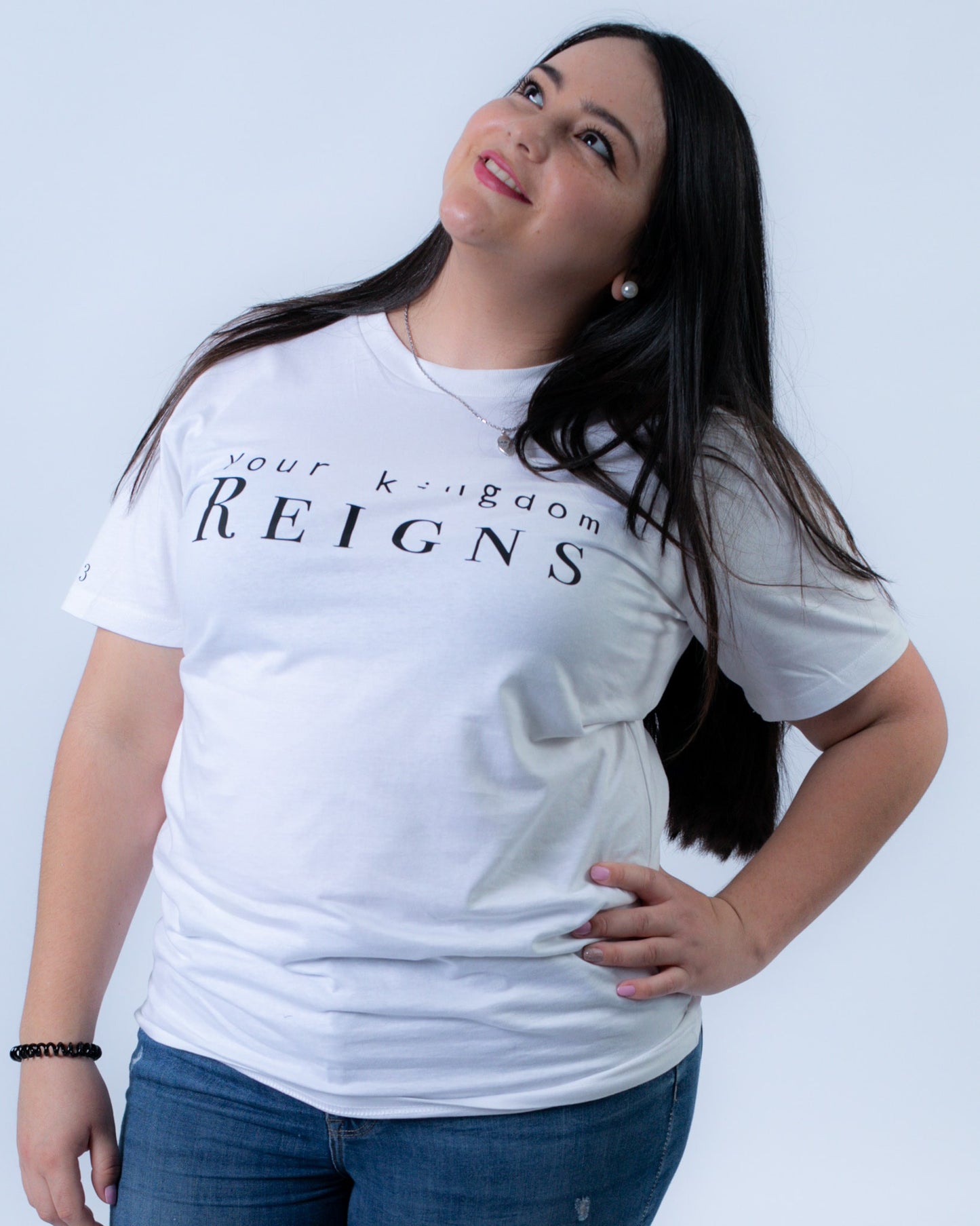 Your Kingdom Reigns White Tee