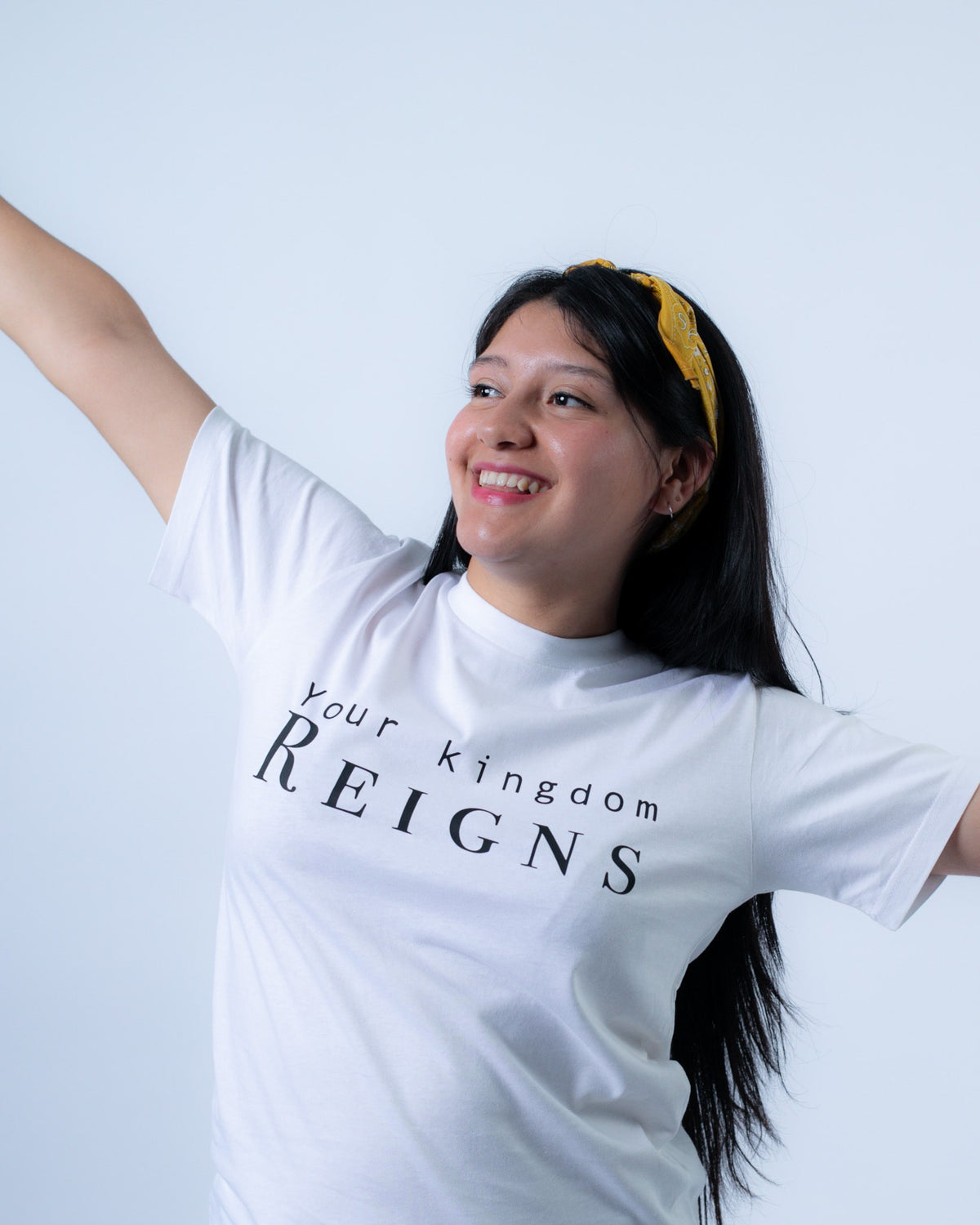 Your Kingdom Reigns White Tee