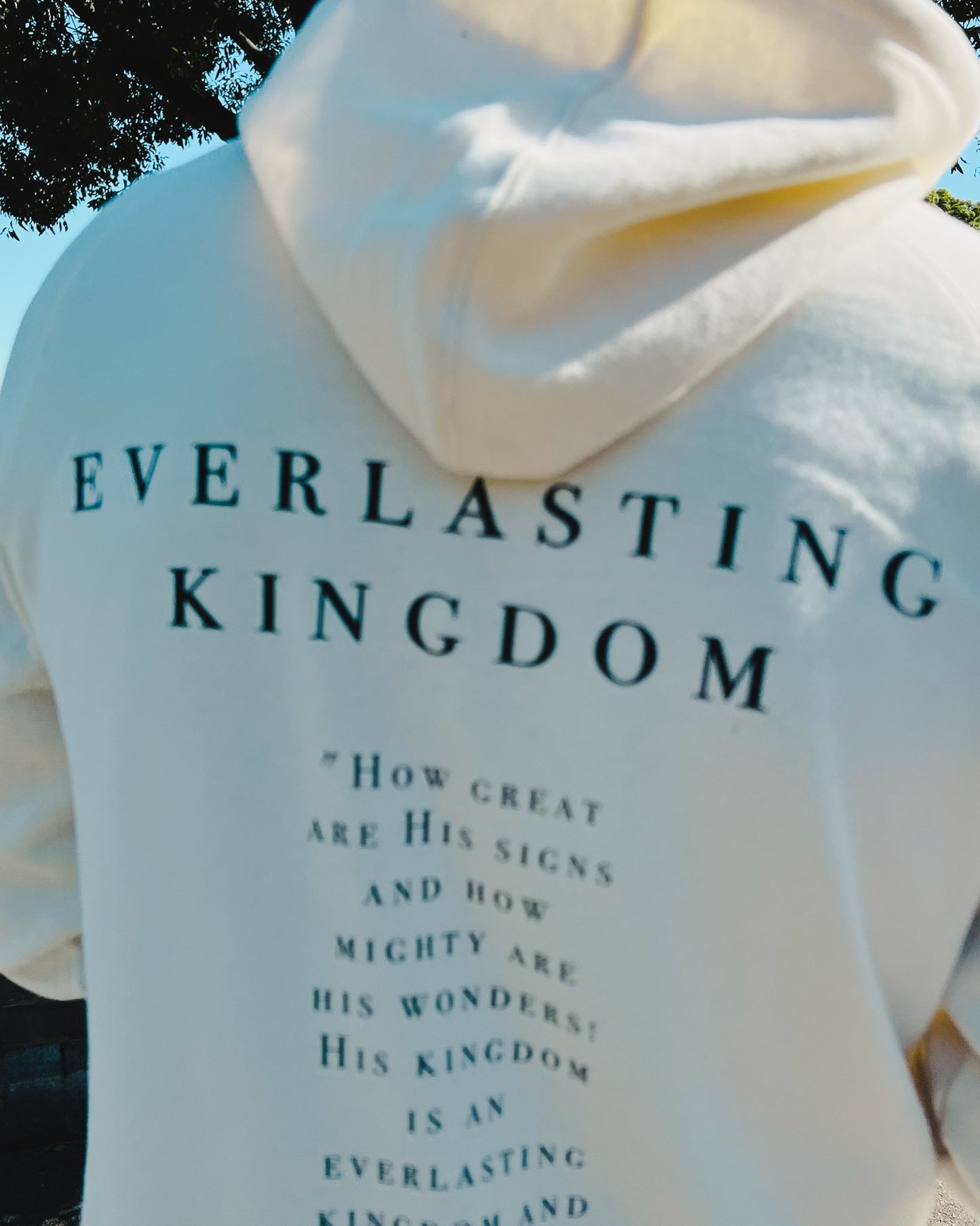 Your Kingdom Reigns Hoodie - Beige