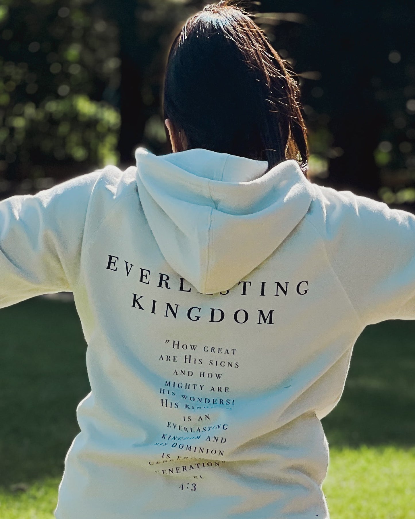 Your Kingdom Reigns Hoodie - Beige