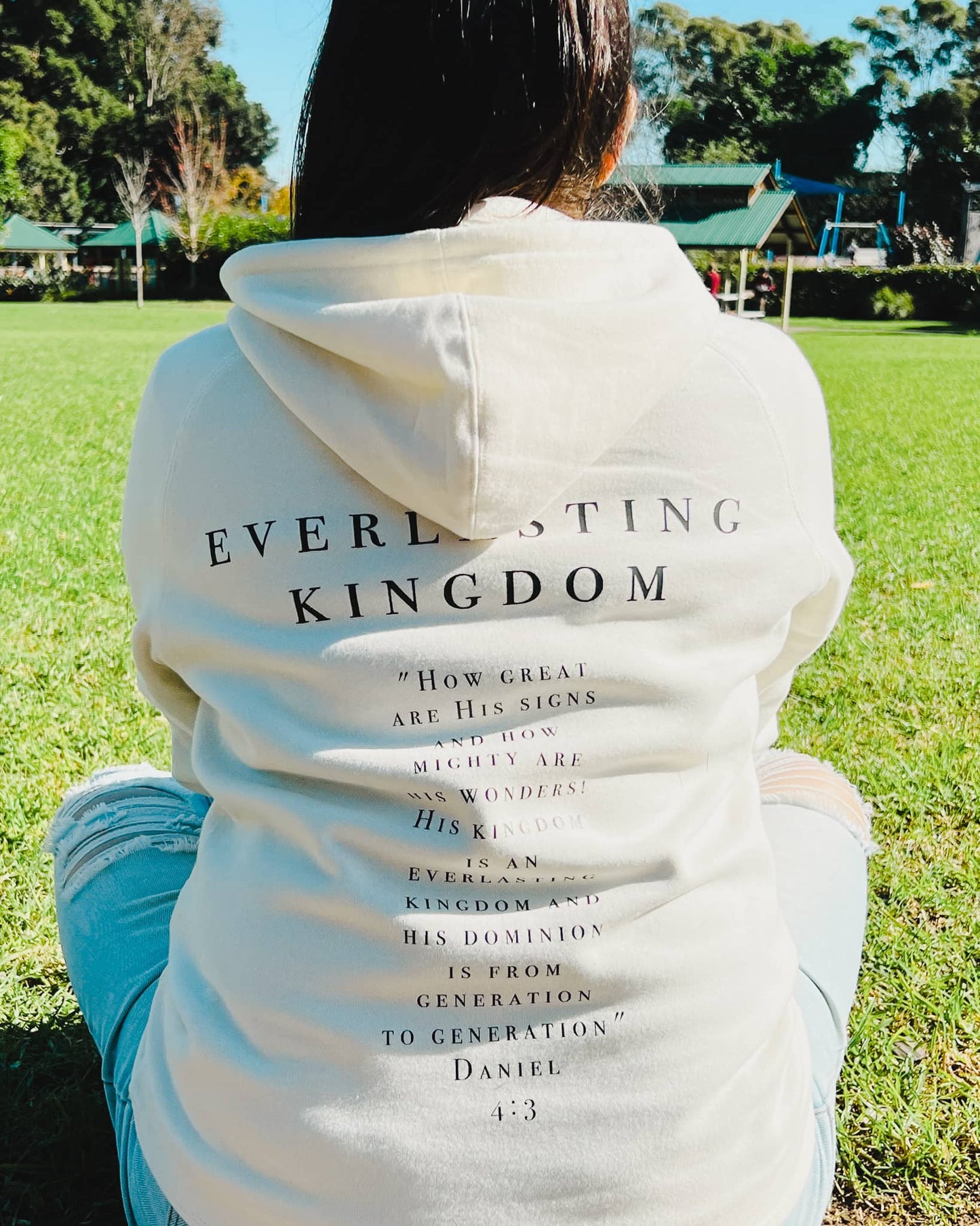 Your Kingdom Reigns Hoodie - Beige